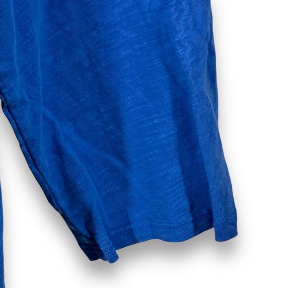 Fresh Produce Blue V Neck Coastal Top Layered Hem 1X - Picture 6 of 11